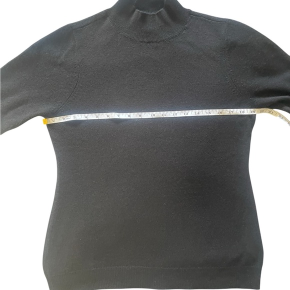 Cashmere Charter Club Luxury Mock Neck Sweater Size Medium - Picture 6 of 7